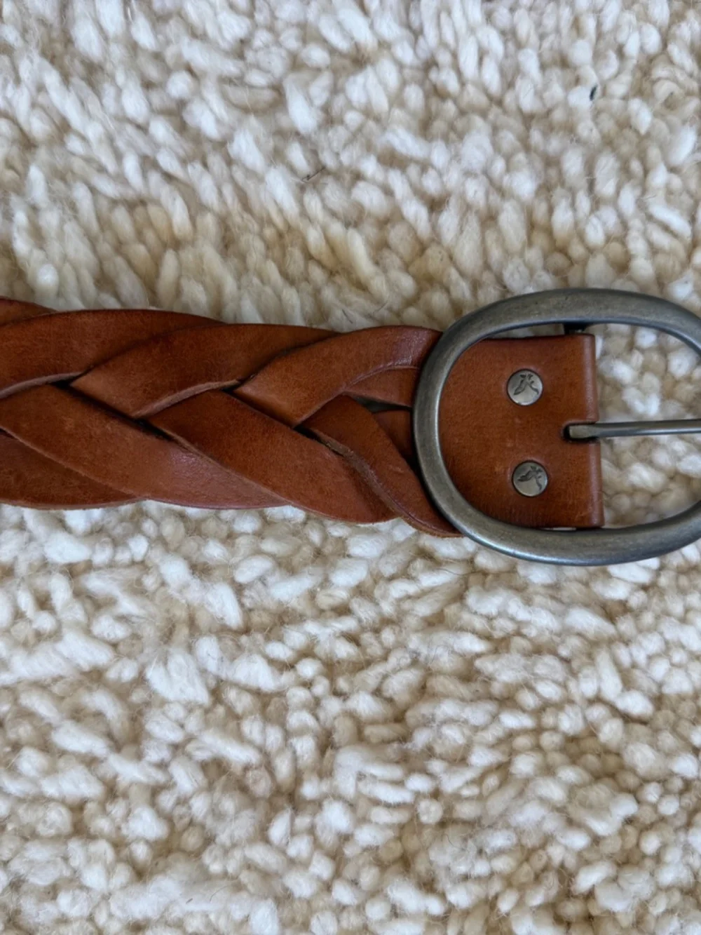 American Eagle Brown Braided Belt